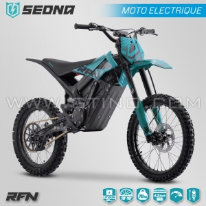 E-CROSS | Motocross OFFROAD électrique | SEDNA RFN BLUE 74V - 43AH