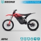 E-CROSS | Motocross OFFROAD électrique | SEDNA RFN RED 74V - 43AH