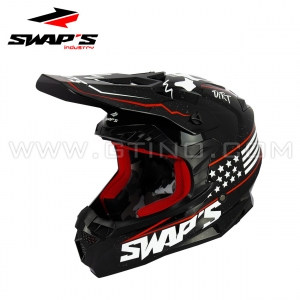 Casque Cross "SATAN" | SWAP'S 2FASTER S849