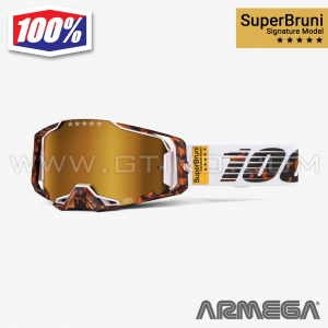 Masque ARMEGA "Bruni Special White" 100% - Limited Edition