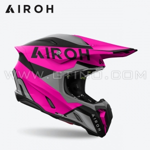 Casque Cross "TWIST 3.0" KING Pink Matt - AIROH