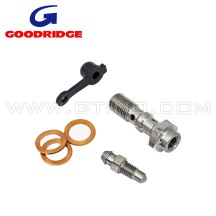 Vis de raccord double pour banjo