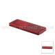 Catadioptre rectangulaire 85x31mm - ROUGE