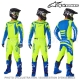 Maillot FLUID HAUL | Yellow Fluo / Blue - ALPINESTARS