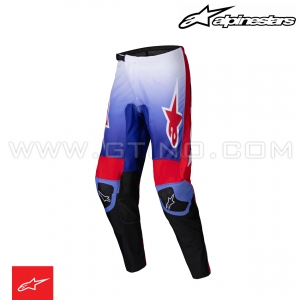 Pantalon FLUID WURX | Purple / Bright Red - ALPINESTARS