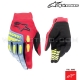 Gants FULL BORE "Light Blue/Red Berry/Black" - ALPINESTARS