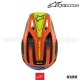 Casque Cross SM3 FRAY | Black/Orange/Yellow Fluo - ALPINESTARS