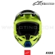 Casque Cross SM3 RADIUM | Yellow Fluo/Black/Blue Fluo - ALPINESTARS