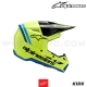 Casque Cross SM3 RADIUM | Yellow Fluo/Black/Blue Fluo - ALPINESTARS