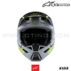 Casque Cross SM3 RADIUM | Gray/Black/Yellow Fluo - ALPINESTARS