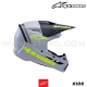 Casque Cross SM3 RADIUM | Gray/Black/Yellow Fluo - ALPINESTARS