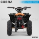 QUAD ENFANT ÉLECTRIQUE | HIRO COBRA 800W | ORANGE