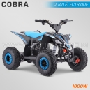 QUAD ENFANT ÉLECTRIQUE | HIRO COBRA 1000W | BLEU