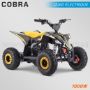 QUAD ENFANT ÉLECTRIQUE | HIRO COBRA 1000W | JAUNE