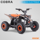 QUAD ENFANT ÉLECTRIQUE | HIRO COBRA 1000W | ORANGE