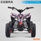 QUAD ENFANT ÉLECTRIQUE | HIRO COBRA 1000W | ROSE