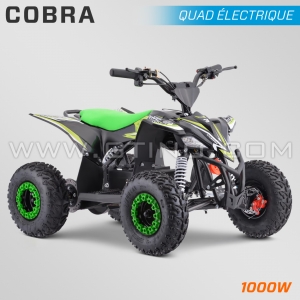 QUAD ENFANT ÉLECTRIQUE | HIRO COBRA 1000W | VERT