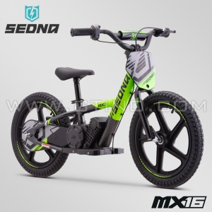 Draisienne électrique | SEDNA MX16 Gris/Vert