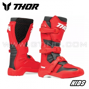 Bottes BLITZ XR Youth - THOR | RED & CHARCOAL