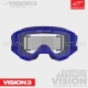 Masque VISION 3 WORDMARK | BLUE by ALPINESTARS