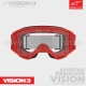 Masque "VISION 3" WORDMARK | RED | ALPINESTARS