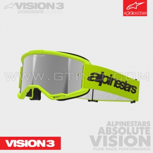 Masque "VISION 3" WORDMARK | FLUO | ALPINESTARS