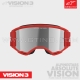 Masque "VISION 3" WORDMARK | RED | ALPINESTARS