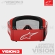 Masque "VISION 3" WORDMARK | RED | ALPINESTARS