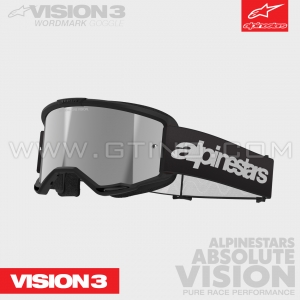 Masque "VISION 3" WORDMARK | BLACK | ALPINESTARS