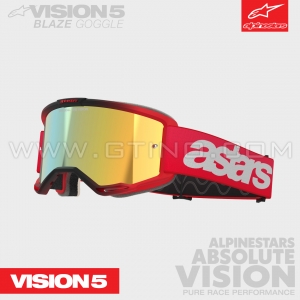 Masque "VISION 5" BLAZE | RED | ALPINESTARS