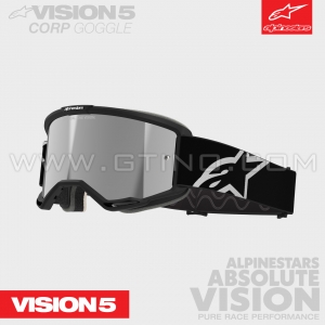 Masque "VISION 5" CORP | BLACK | ALPINESTARS