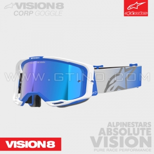 Masque "VISION 8" CORP | Blue/White | ALPINESTARS