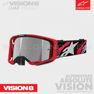 Masque "VISION 8" LUAR | Red/Black | ALPINESTARS