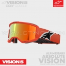 Masque "VISION 5" CORP | ORANGE | ALPINESTARS