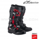 Bottes TECH 7 New GEN | Noir/Rouge - ALPINESTARS