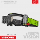 Masque ROLL-OFF "VISION 5" HOLLOW | CHARCOAL/FLUO | ALPINESTARS