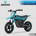 POCKET SUPERMOTARD ENFANT ÉLECTRIQUE | SEDNA TXR 250 SM | BLEU