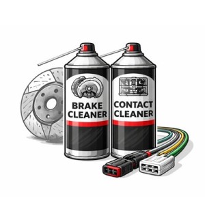 Brake & contact cleaners