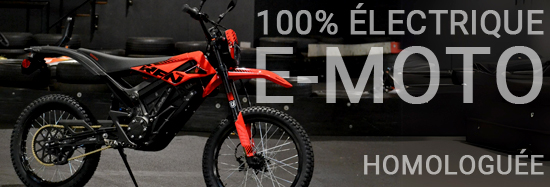 Moto 100% éléctrique : SEDNA RFN Homologuée L1E