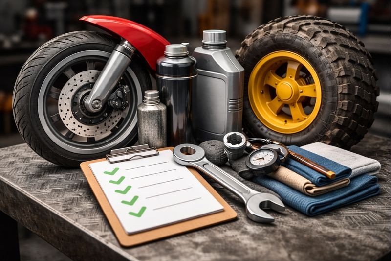 Les contrôles essentiels à faire avant chaque sortie moto ou quad